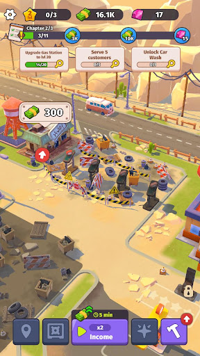 Captura de pantalla de Roadside Empire: Idle Tycoon