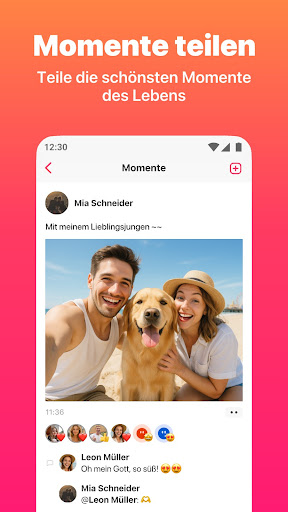 JusTalk - Video-Chat & Anrufe Screenshot