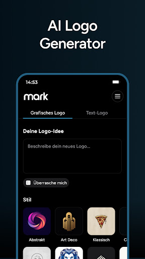 AI Logo Generator - Mark Screenshot