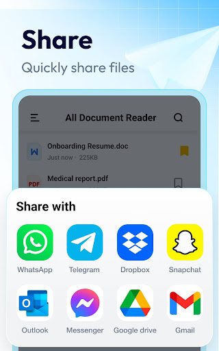 Captura de pantalla de Document Reader & PDF Editor