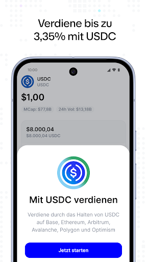 Base: Vorherig Coinbase Wallet Screenshot