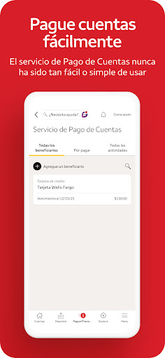 Captura de pantalla de Wells Fargo Mobile®