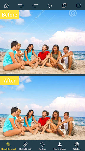 Captura de pantalla de Photo Retouch-Borrar Objetos