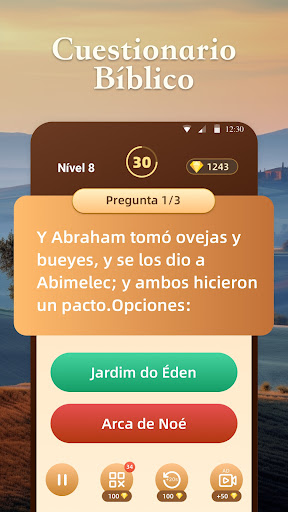 Captura de pantalla de Santa Biblia