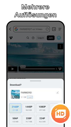 XA Downloader - Video Saver Screenshot