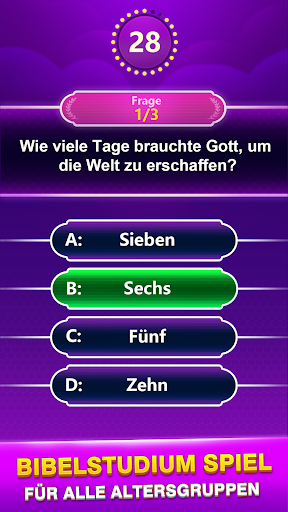 Bible Trivia - Wort Quiz Spiel Screenshot