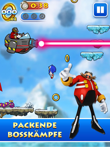 Sonic Jump Pro Screenshot