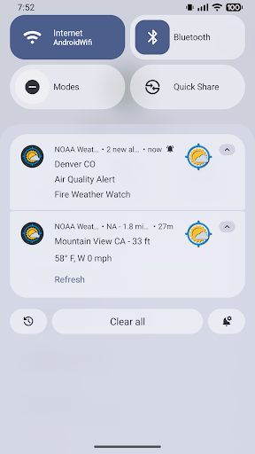 NOAA Weather & Tides screenshot
