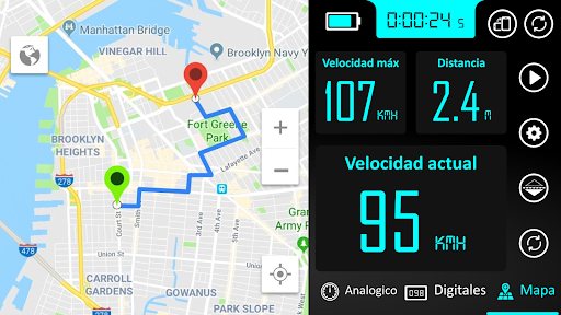 Captura de pantalla de velocimetro gps - Odometer