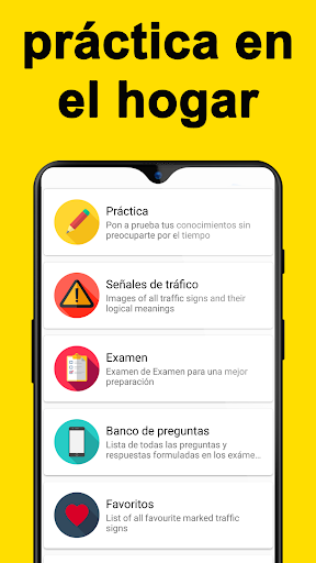 Captura de pantalla de DMV : práctica, examen