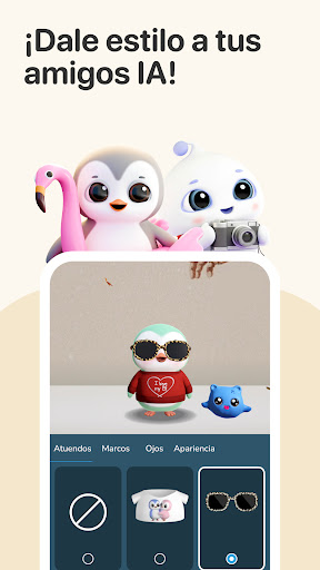 Captura de pantalla de Friends – AI adorables