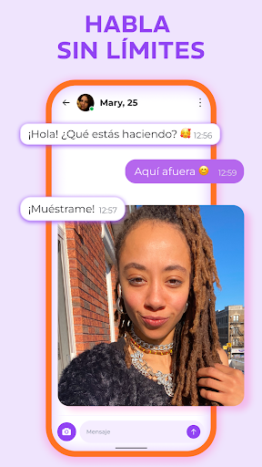 Captura de pantalla de Chat en Línea: Talkie Live