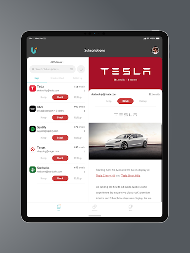 Unroll.Me - Inbox Mail Cleaner screenshot