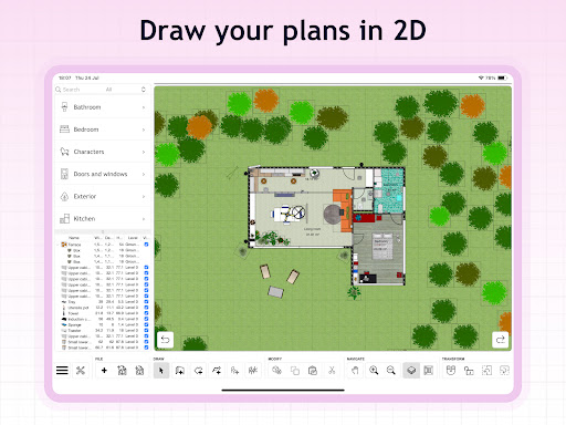 Sweet Home 3D: Plan your house screenshot