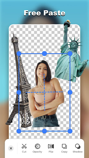 Captura de pantalla de Cut and Paste Photo Editor