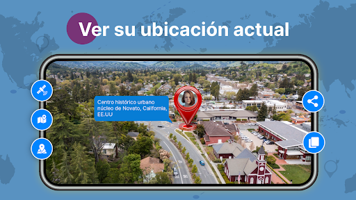 Captura de pantalla de Street View Live 3D GPS Map