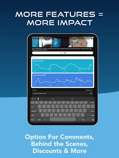 Captura de pantalla de OCEARCH Shark Tracker™