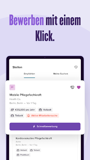 Monster Job App – Die Jobbörse Screenshot