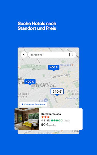 Skyscanner Flüge Hotels Autos Screenshot