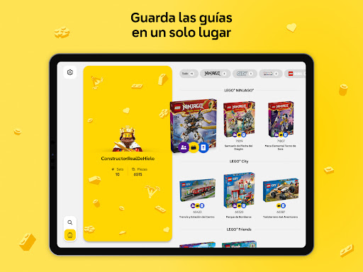Captura de pantalla de LEGO® Builder: Manuales en 3D