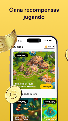 Captura de pantalla de Golden Surveys - Recompensas