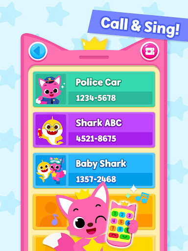 Pinkfong Baby Shark Phone Game screenshot