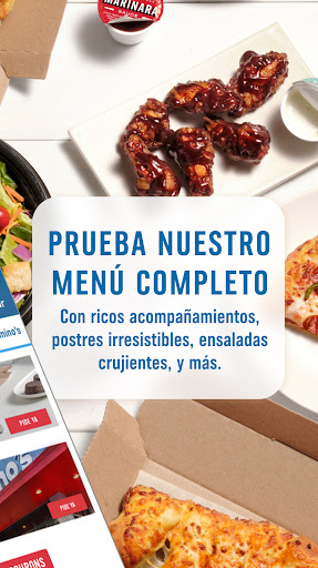 Captura de pantalla de Domino's Pizza USA