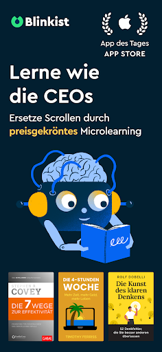 Blinkist: Buchzusammenfassung Screenshot