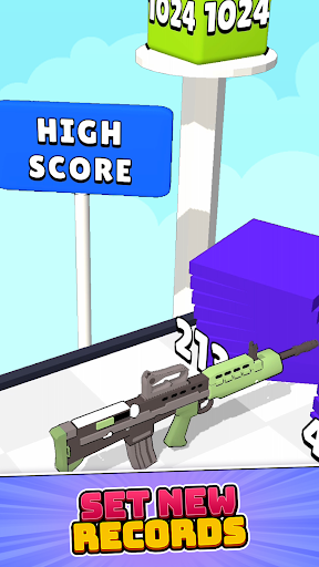 Captura de pantalla de Gun up Weapon Ball Shooter