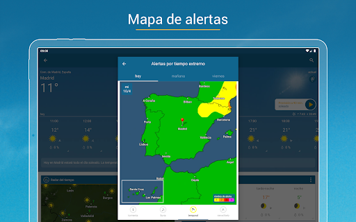 Captura de pantalla de Tiempo & Radar