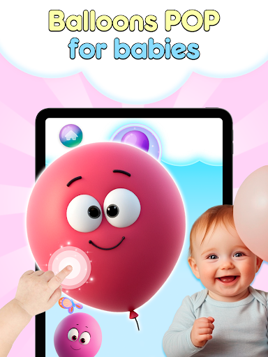 Captura de pantalla de Explota globos de bebé
