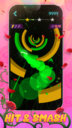 Captura de pantalla de Dream Circles Dash: Ritmo