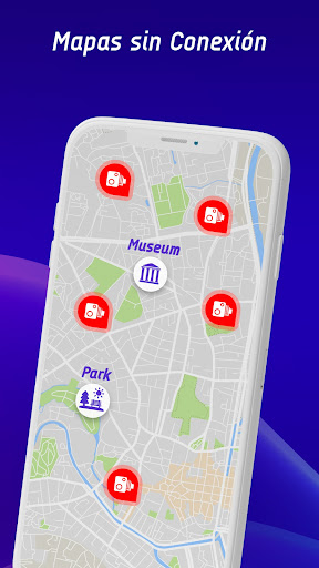 Captura de pantalla de Mapas sin conexión, GPS