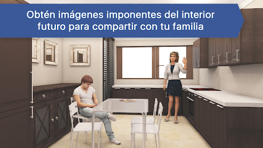 Captura de pantalla de Diseñador de cocina en 3D