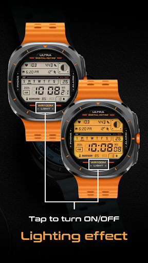 Captura de pantalla de ULTRA Digital Retro watch face