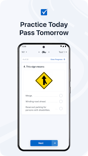 Driver Written Test: 2026 Test Screenshot