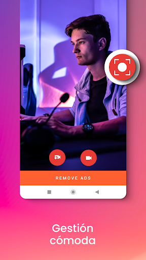Captura de pantalla de Grabadora de Pantalla - REC