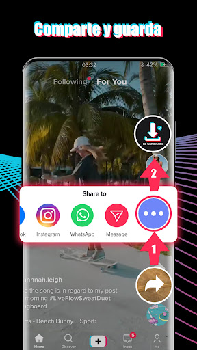 Captura de pantalla de Descargador sin marca de agua