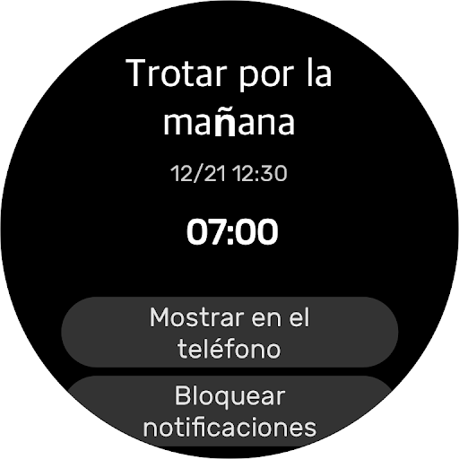 Captura de pantalla de Lista de tareas: Recordatorios
