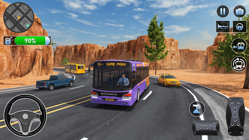 Captura de pantalla de Bus Simulator : 3D Bus Games