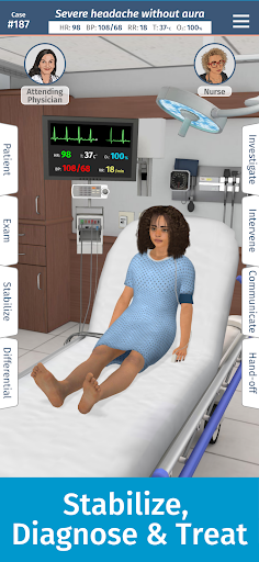 Full Code Medical Simulation Screenshot