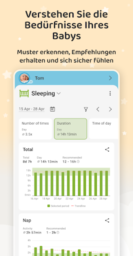 Baby Daybook - Stillen App Screenshot