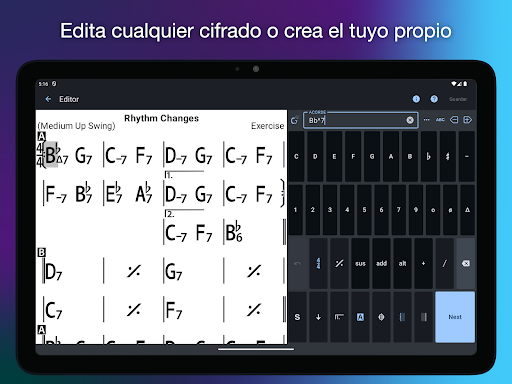 Captura de pantalla de iReal Pro