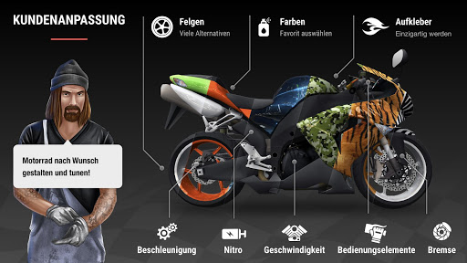 Racing Fever: Moto Screenshot