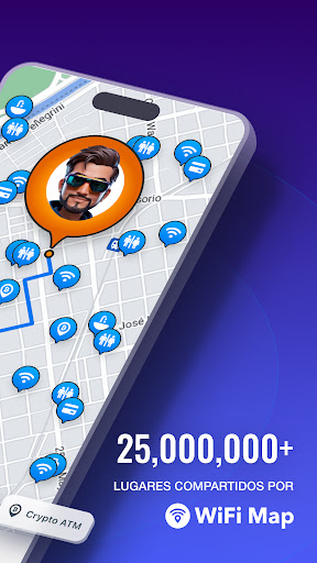 Captura de pantalla de WiFi Map: Claves WiFi Gratis