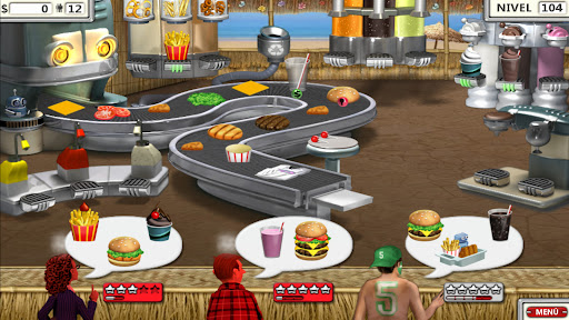 Captura de pantalla de Burger Shop 2 Deluxe