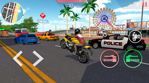 Captura de pantalla de Motorcycle Real Simulator