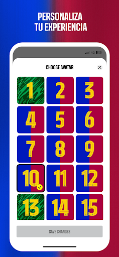 Captura de pantalla de FC Barcelona Official App