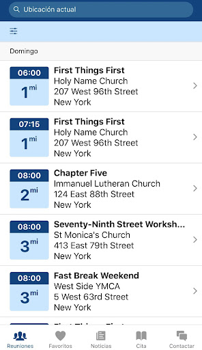 Captura de pantalla de Meeting Guide