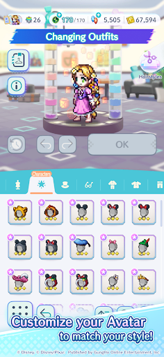 Disney Pixel RPG screenshot